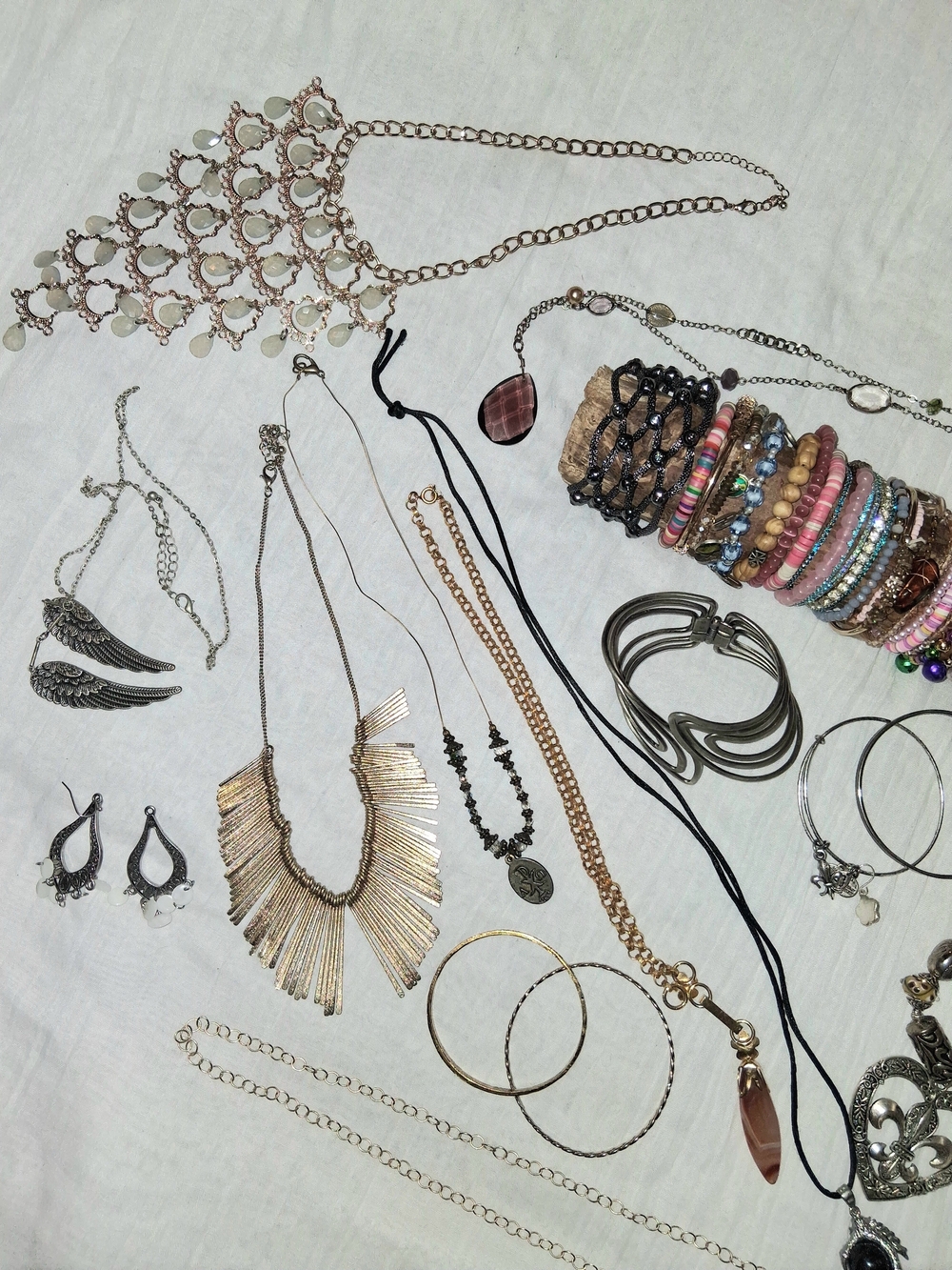 Large Fashion Jewelry Lot Mixed Signed - Picture 3 of 10